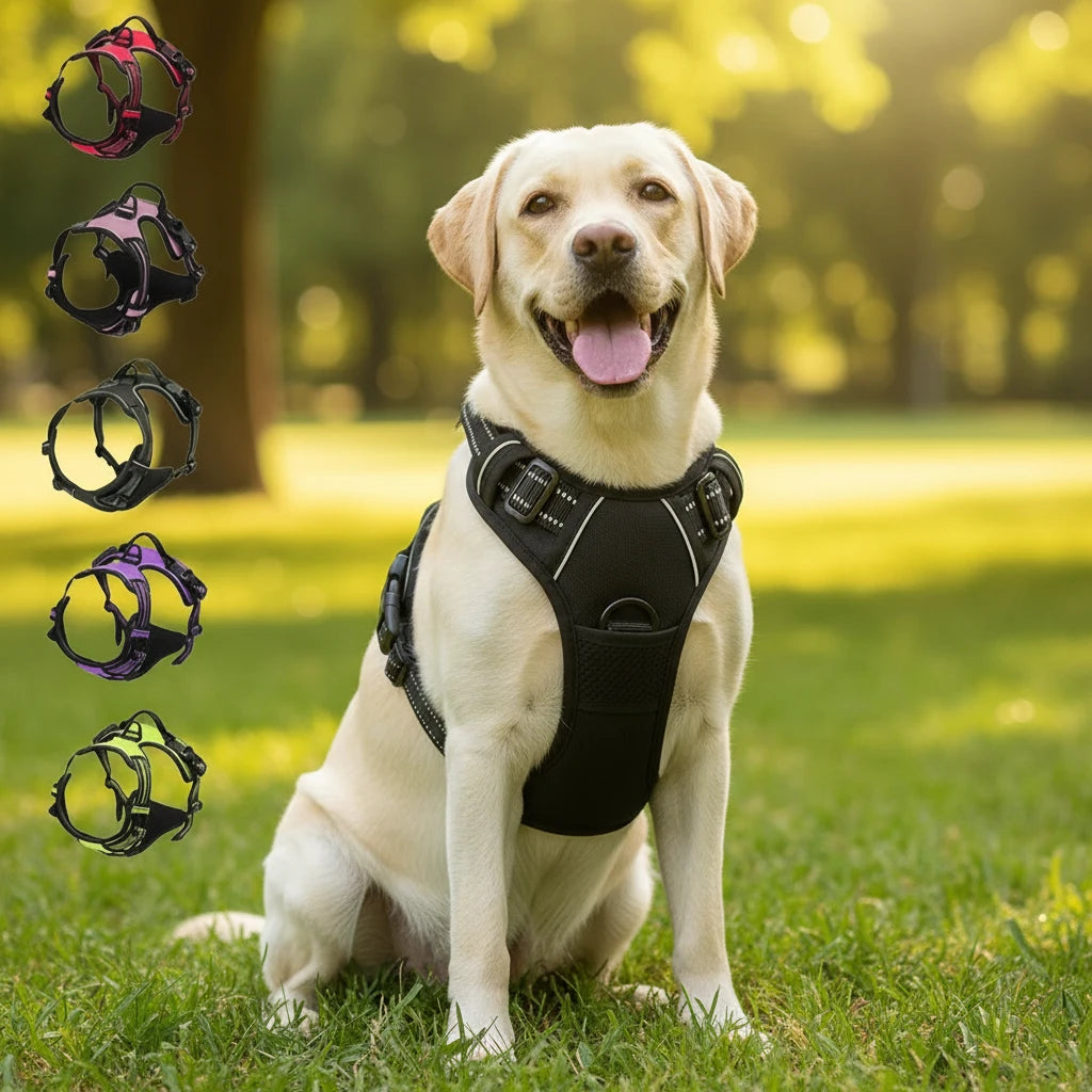 Dog Harness & Leash Set
