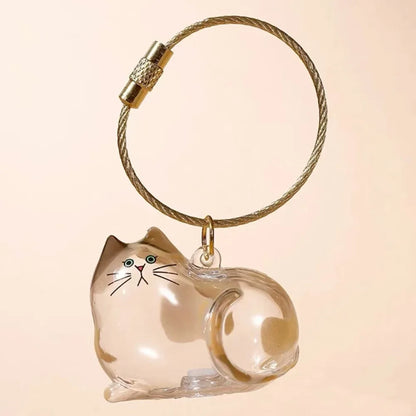 Pet Fur Keepsake Keychain