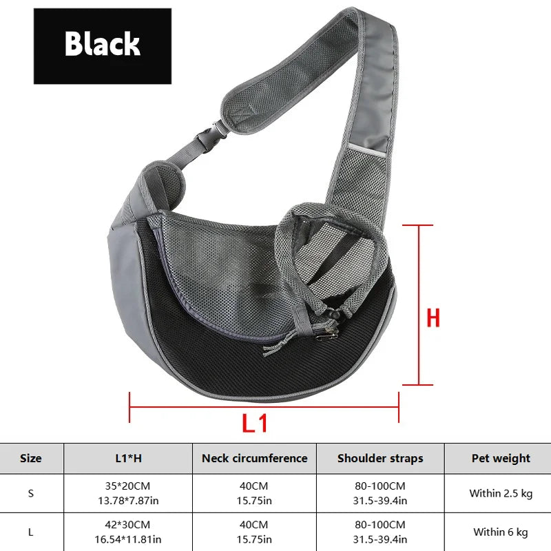Breathable Pet Sling Carrier