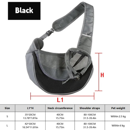 Breathable Pet Sling Carrier