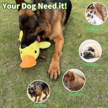 Squeaky Duck Dog Toy