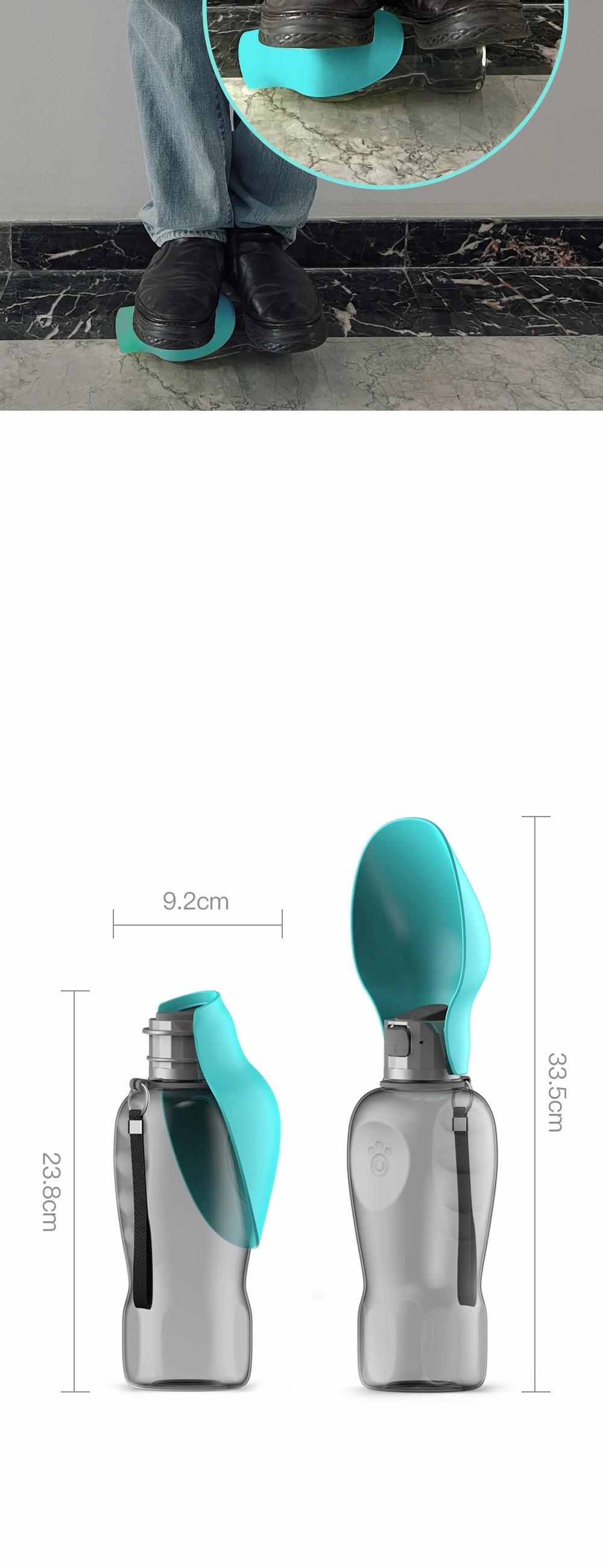 Portable Dog Water Bottle
