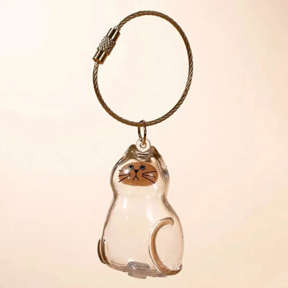 Pet Fur Keepsake Keychain