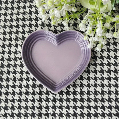 Heart-Shaped Ceramic Pet Bowl