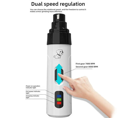 Rechargeable Pet Nail Grinder