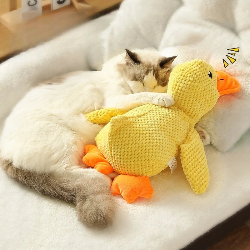 Squeaky Duck Dog Toy