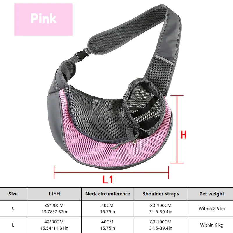 Breathable Pet Sling Carrier
