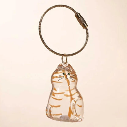 Pet Fur Keepsake Keychain