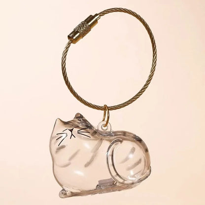 Pet Fur Keepsake Keychain