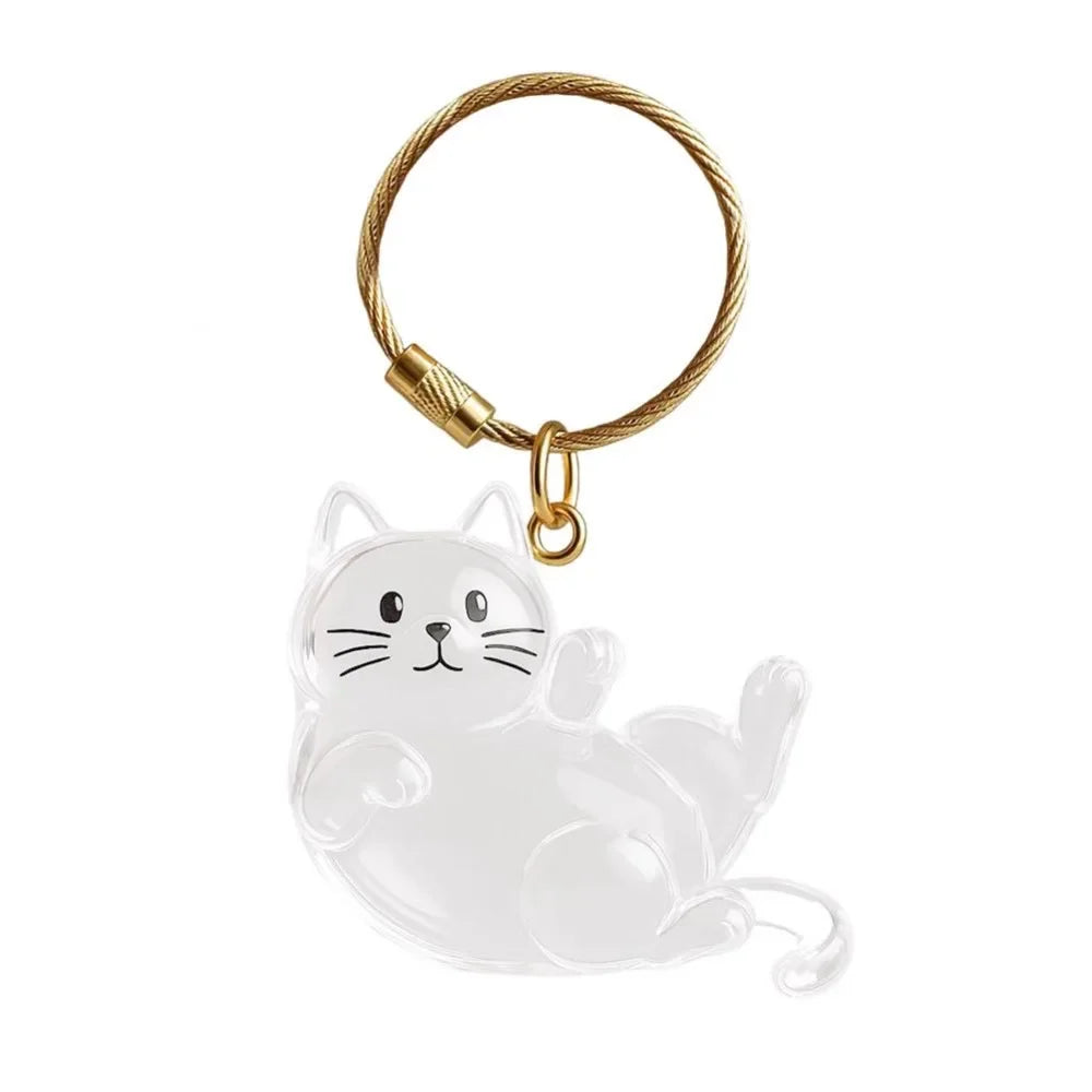 Pet Fur Keepsake Keychain
