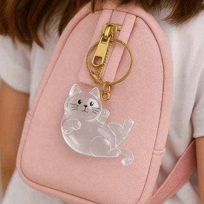 Pet Fur Keepsake Keychain