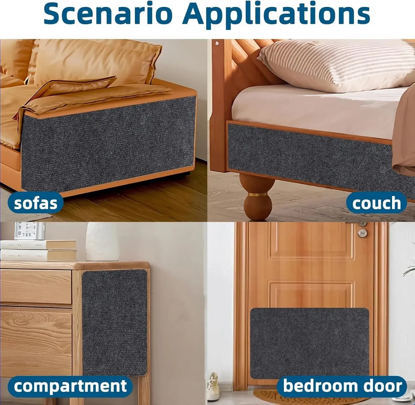 Self-Adhesive Cat Scratching Mat