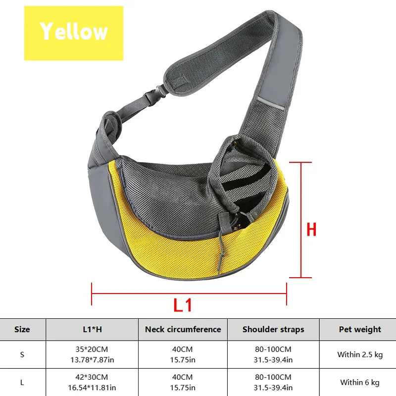Breathable Pet Sling Carrier