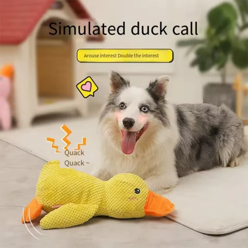Squeaky Duck Dog Toy