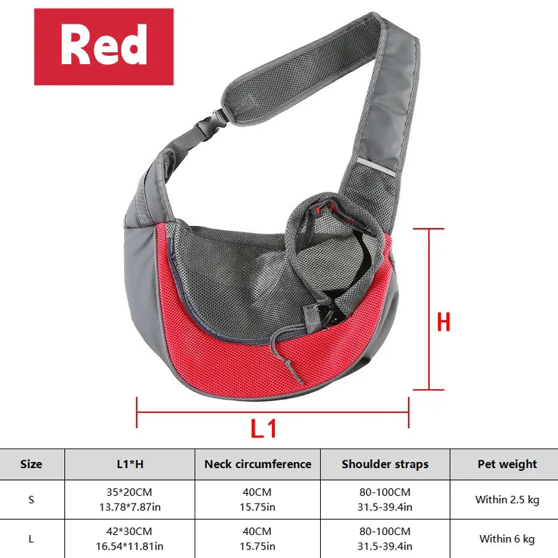 Breathable Pet Sling Carrier