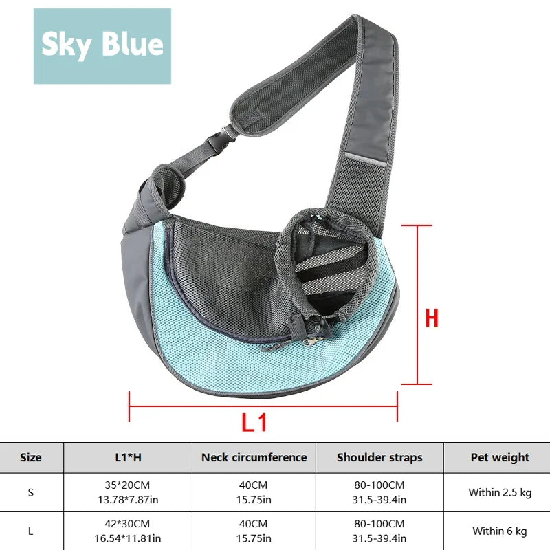Breathable Pet Sling Carrier