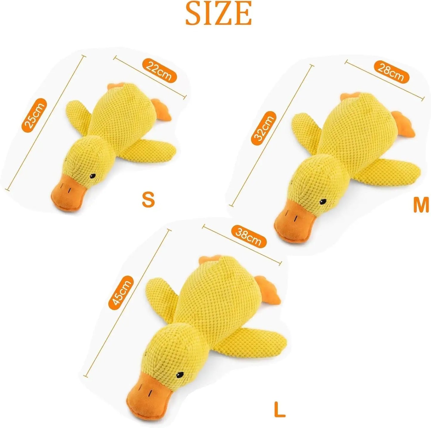 Squeaky Duck Dog Toy