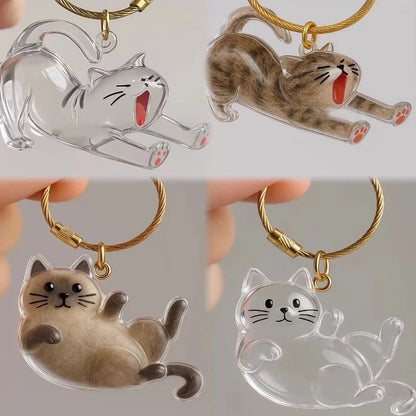 Pet Fur Keepsake Keychain