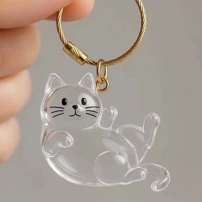 Pet Fur Keepsake Keychain