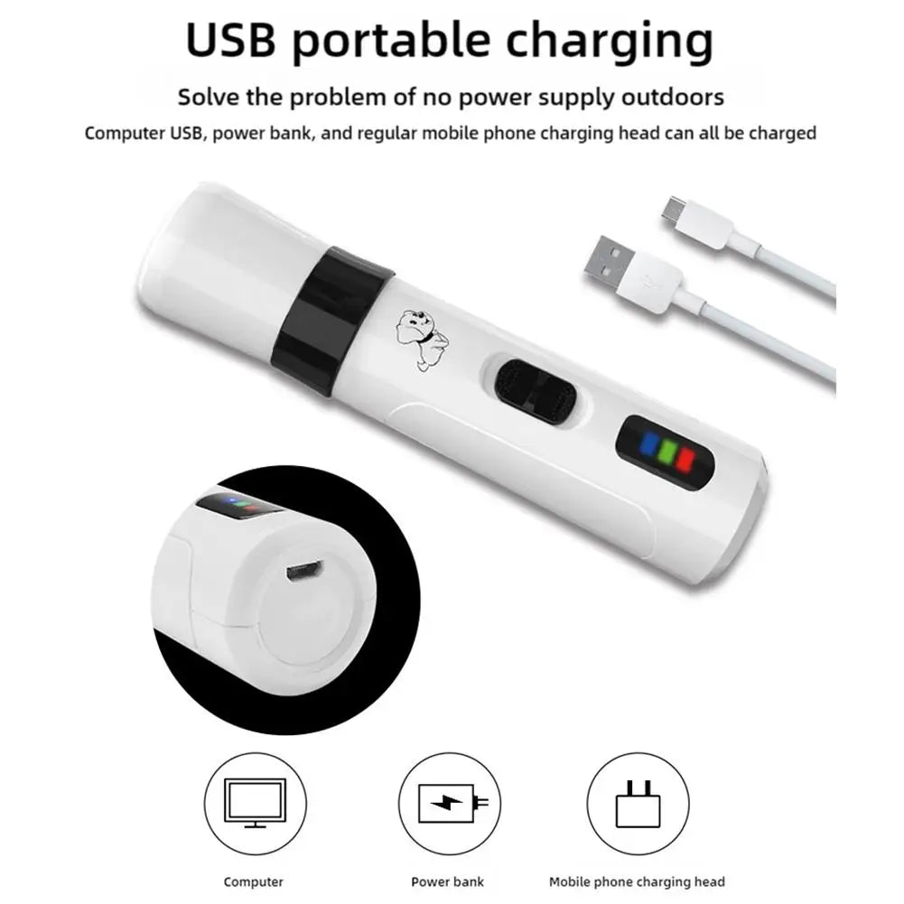 Rechargeable Pet Nail Grinder