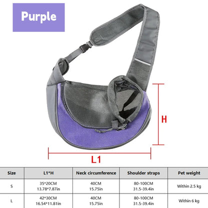 Breathable Pet Sling Carrier